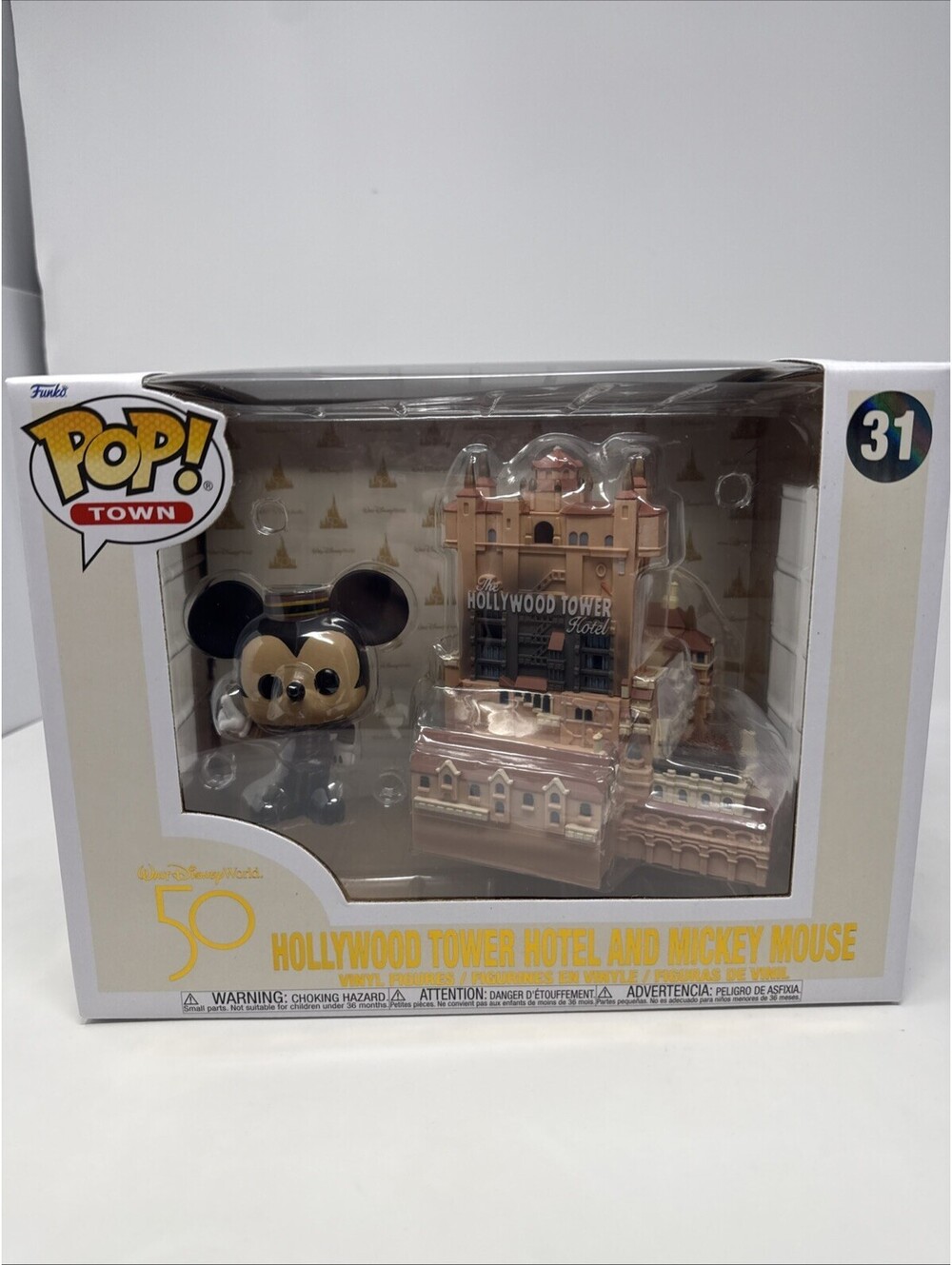 Funko Town: Disney - Hollywood Tower Hotel and Mickey Mouse #31